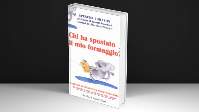 chi ha spostato il mio formaggio spencer jhonson copertina libro